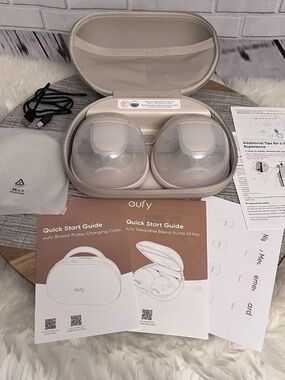 eufy Wearable Breast Pump S1 Pro Hands-Free Comfort Heating Tech App Control